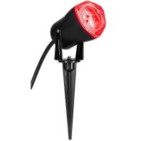 Gemmy 88093 Christmas Outdoor Led Spotlight, Red