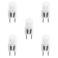 Anyray A1700F (5)-Pack 20 Watt G8 120V 130 Volt Halogen Light Bulb Frosted 20W 120 Volts G8S