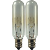 Eiko 15T6C145V Model 15T6C-145V Miniature Halogen Bulb (2-Pack), 145 Voltage Rating, 15 Watts, 0.1 Amps, Candelabra Screw (E12) Base, T-6 Bulb, C-7A Filament, 90 Lumens