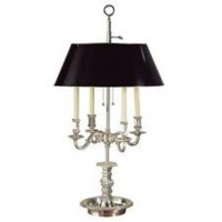 Upgradelights 16 Inch Black With Gold Interior Bouillotte Lamp Shade In A Glossy Black Parchment