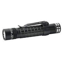 Maglite Mag-Tac Led Rechargeable Flashlight - Plain-Bezel, Matte Black