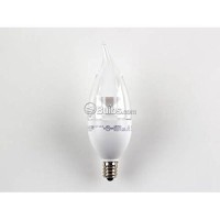 Tcp Led5E12F1127K Candelabra Led Bulb, Flame Tip, 5W (40W Equiv.) - Dimmable - 2700K - 300 Lm.