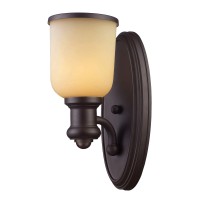 Brooksdale 13'' High 1-Light Sconce - Oiled Bronze