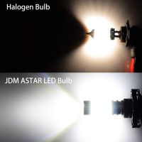 Jdm Astar Bright White 144-Ex Chipsets 5202 5201 Led Fog Light Bulbs With Projector