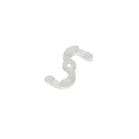 Holiday Lighting Outlet Surface Clip, Holds C7 Or C9S In An Upright Direction, Pack Of 100