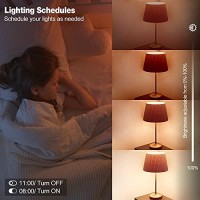 Magiclight Smart Light Bulbs 4 Pack, A19/E26 60W Equi 800Lm Color Changing Light Bulb, 2700-6500K, Dimmable By App, Music Sync, Schedule, Wifi & Bluetooth Led Bulb Works With Alexa Google Home