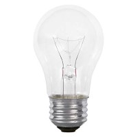 Sylvania Double Life Incandescent Light Bulb, A15, 40W, Ceiling Fan Lamp, Medium Base, 370 Lumens, Dimmable, Clear, Soft White - 2 Pack (10034)