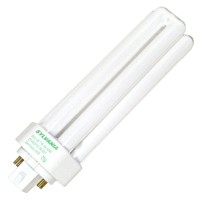 (10 Pack) Sylvania 20887 Cf42Dt/E/In/827/Eco 42-Watt 2700K 4-Pin Triple Tube Compact Fluorescent Lamp