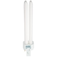 Sylvania (10 Pack) 21114 Cf26Dd/835/Eco 26-Watt 3500K 2-Pin Double Tube Compact Fluorescent Lamp, 10 Count (Pack Of 1), White