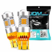 Jdm Astar Extremely Bright Px Chips 7440 7441 7443 7444 Amber Yellow Turn Signal Led Bulbs