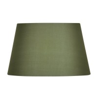 Oaks Lighting Cotton Drum Shade, 14-Inch, Sage, Fabric, Green