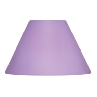 Oaks Lighting Cotton Coolie Shade, 8-Inch, Lilac