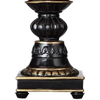 Regency Hill Traditional Accent Table Lamp 12 High Dark Bronze Brown Amber Mosaic Glass Uplight Shade Decor For Bedroom Living Room Nightstand Bedside Office House Home Family Entryway