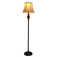 Decor Therapy Mae Bronze And Marble Floor Lamp, Bronze