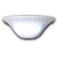 Its Exciting Lighting Iel4300 Frosted Marble Glass Half Moon Sconce With Frosted Marbleized Glass Shade In Half Moon Shape Ba