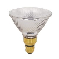 (Case Of 15) Satco S2239 39 Watt (50 Watt) 530 Lumens Par30 Long Neck Halogen Narrow Spot 9 Degrees Clear Light Bulb, Dimmable