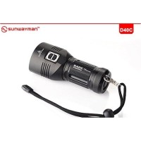 Sunwayman D40C Dual-Head Flashlight 2000Lm - Uses 2X18650