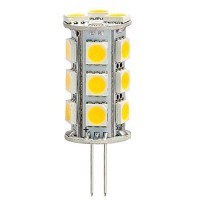 Hero-Led Btg4-18T-Cw Back Pin Tower G4 Led Halogen Replacement Bulb, 3.6W, 20-25W Equal, Cool White 6000K, 5-Pack(Not Dimmable)