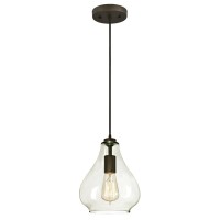 Westinghouse 6102600 Adjustable Mini Pendant Onelight Black