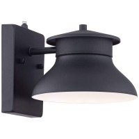 John Timberland Danbury Farmhouse Industrial Rustic Outdoor Barn Light Fixture Black Led Dusk To Dawn 6