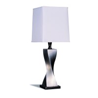 Highlight your refined taste by adorning a nightstand or end table with a touch of sophistication This table lamp creates a stunning focal point in any modern living space Its Xshaped base is artfully composed of smooth graceful lines elegantly finished i