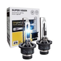 Xenon Headlight Bulbs for one pair 2 pieces 35W Xenon HID bulbs for HID Xenon equipped vehicles Direct replacement for car with factory Series HID Headlight plugnplay with no modification to original wirings Please ensure your car come with facotry HID he