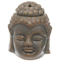 Ceramic Buddha Head Design Crackle Glazed Oil BurnerOur range of oil burners cover a huge selection of designs and colours and whether you are using them as decoration or for infusing your home with fragrance they are great value for moneyAs with all our 