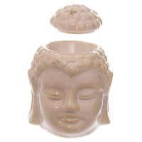 Ceramic Buddha Head Design Crackle Glazed Oil BurnerOur range of oil burners cover a huge selection of designs and colours and whether you are using them as decoration or for infusing your home with fragrance they are great value for moneyAs with all our 