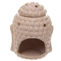 Ceramic Buddha Head Design Crackle Glazed Oil BurnerOur range of oil burners cover a huge selection of designs and colours and whether you are using them as decoration or for infusing your home with fragrance they are great value for moneyAs with all our 