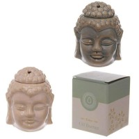 Ceramic Buddha Head Design Crackle Glazed Oil BurnerOur range of oil burners cover a huge selection of designs and colours and whether you are using them as decoration or for infusing your home with fragrance they are great value for moneyAs with all our 