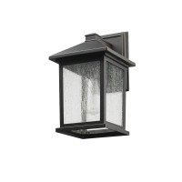 Z-Lite 531M-Bk 1 Outdoor Wall Light, Black