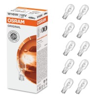 Osram 921Na Original Lamps With Metal Bases, 12 V, 16 W, Set Of 10