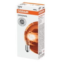 Osram 3860 Original Lamps With Metal Bases, 12 V, 5 W, Set Of 10