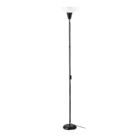 Ikea 10139879 Not Floor Uplight Lamp, 69, Black