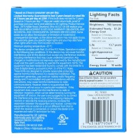 Ge Lighting 79369 Led Bright Stik 10-Watt (60-Watt Replacement), 760-Lumen Light Bulb With Medium Base, Daylight, 1 Box (3 Bulbs Total)