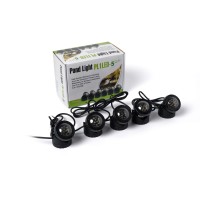 Jebao Submersible Led Pond Light With Photcell Sensor, Set Of 5