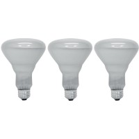 Ge Lighting 20330 45 Watt Floodlight Br30 Light Bulb, Soft White, 3 Bulbs