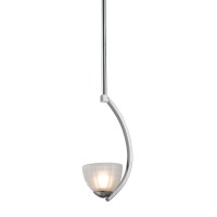 Sculptive 1 Light Pendant In Polished Chrome