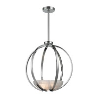 Sculptive 3 Light Pendant In Polished Chrome