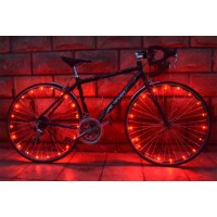 Wheelight 20 Superbright Led Bicycle Lights For Spokes And Frames In Five Colors Red