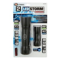 Performance Tool W2449 2-Pack Led Storm Composite Flashlight Set