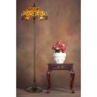 Lamp Features Lamp Type Floor Lamp Lamp Material Metal Cast Glass Lamp Color Antique Brass Shade Shape Dome Shade Material Glass Shade Finish Stained Multi Watts 60W X 2 Switch Type OnOff DimensionsWeight Length 185 Width 185 Height 600 Weight 2266 lbs SK