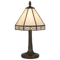 Lamp Features Lamp Type Table Lamp Lamp Material Metal Cast Glass Lamp Color Antique Brass Shade Shape Dome Shade Material Glass Shade Finish Stained Multi Watts 40W Switch Type OnOff DimensionsWeight Length 6 34 Width 6 34 Height 13 12 Weight 374 lbs SKU