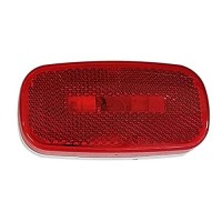 PM V108WR Red Oval Clearance Marker Lights