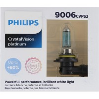 Philips CrystalVision ultra is for drivers seeking to personalize their vehicles With CrystalVision ultra drivers enjoy a look that is unmatched in a DOT compliant bulb CrystalVision ultra provides a bright white light on the road at night while its bluec