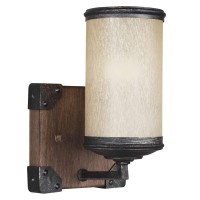 Sea Gull Lighting 4113301-846 One 4113301-846-One Light Wall/Bath Sconce, Stardust Finish