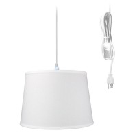 Homeconcept 1 Light Swag Plug-In Pendant 16