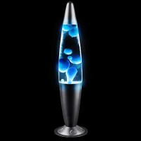 Rhode Island Novelty 18 Inch Blue Wax Motion Lamp One Per Order