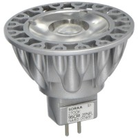 Bulbrite Sm16-07-25D-927-03 Soraa 7.5W Led Mr16 2700K Vivid3 25 Dim, Silver