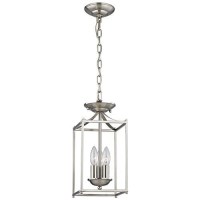 Elk Lighting 7713Fy/20 Thomas Lighting Mini Pendant, 14.75 X 7 X 7, Brushed Nickel